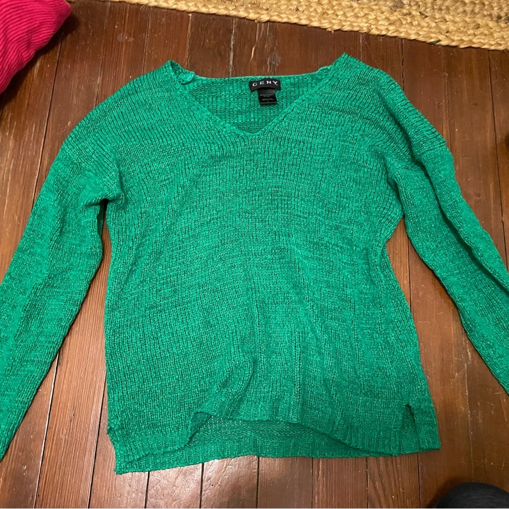 Women's Green Sweater